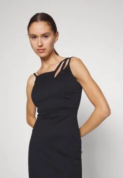 Wal G Jonny Cut Out Midi Dress - Robe De Soirée - Black -Wal Mode Promos Soldes Boutique 5fa85077d122454a929869b5acd895e8