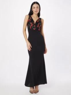 Wal G Robes De Soirée Robe De Soirée Femme Noir -Wal Mode Promos Soldes Boutique 600ef160c63574861151f6d340f5ffe5