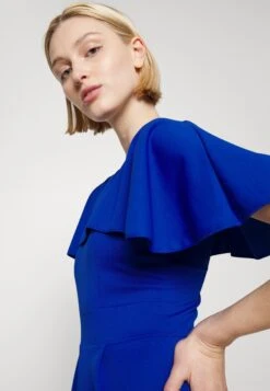 Wal G Liyavi Cape Sleeve - Combinaison - Electric Blue -Wal Mode Promos Soldes Boutique 607f36449da044958a513c4acb81c0e1