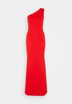 Wal G Wendy One Shoulder Maxi Dress - Robe En Jersey - Red -Wal Mode Promos Soldes Boutique 61857755303c41fd80335578ecf33a31