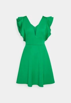 Wal G Haily Ruffle Skater - Robe De Soirée - Leaf Green -Wal Mode Promos Soldes Boutique 62bec16fde464a0bb2a6d4b3b724b8c8