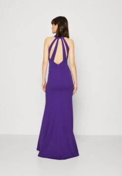 Wal G Infinity Back Cut Out Maxi Dress - Robe De Cocktail - Purple -Wal Mode Promos Soldes Boutique 62defe34df15432c8acc3345a4ed5a5b