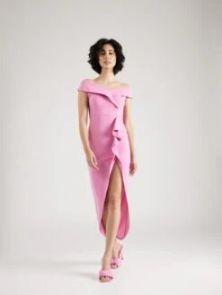 Wal G Robes De Soirée Robe De Soirée Femme Rose Clair -Wal Mode Promos Soldes Boutique 6462a353015dbf338fa2840eb2a8679d