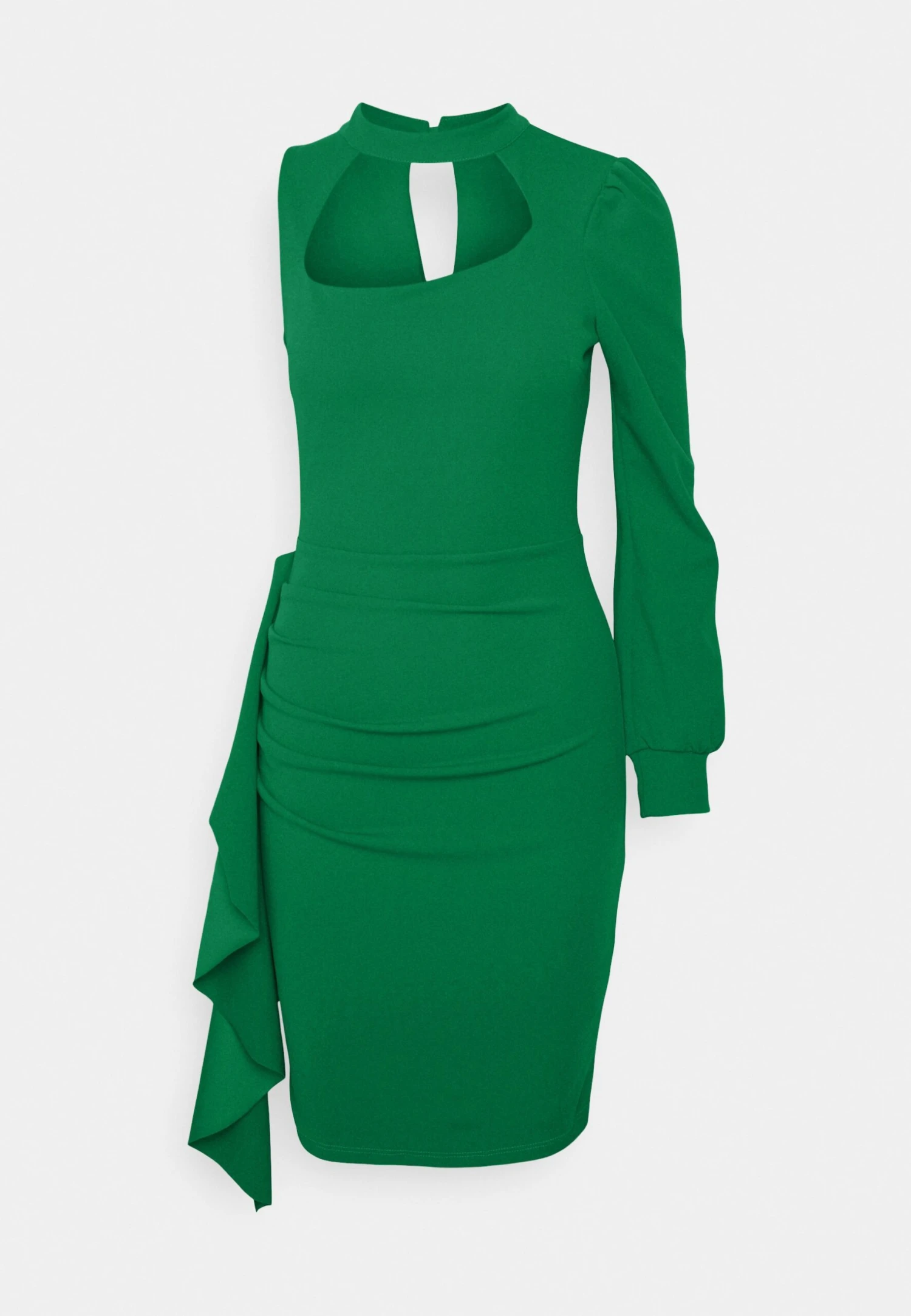 Wal G Tilly Cut Out Mini Dress - Robe En Jersey - Leaf Green 5 Wal G Tilly Cut Out Mini Dress - Robe En Jersey - Leaf Green – Image 5