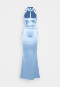 Wal G Amal Strappy Back - Robe De Cocktail - Dusty Blue -Wal Mode Promos Soldes Boutique 69853079c4cb4ddb9c02c3cfb53be227