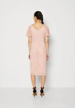 Wal G Midi Dress - Robe De Soirée - Light Pink -Wal Mode Promos Soldes Boutique 6afa017ba84645e9be51e0731a20950e