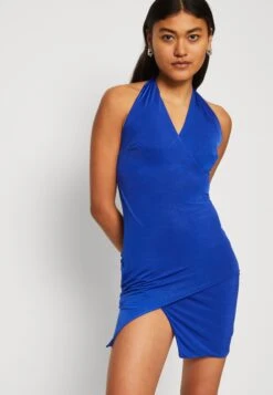 Wal G Scott V Neck Mini - Robe De Soirée - Electric Blue -Wal Mode Promos Soldes Boutique 6bb92c3f10d24702ae19764b77663fc6