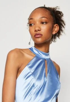 Wal G Amal Strappy Back - Robe De Cocktail - Dusty Blue -Wal Mode Promos Soldes Boutique 6c602f20ea5f4bcf810a71075a7546ed