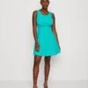 Wal G Jaqueline Skater Dress - Robe En Jersey - Tiffany Blue