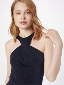 Wal G Robes De Soirée Robe De Soirée Femme Bleu Marine -Wal Mode Promos Soldes Boutique 6f854922bfa38f730ee74a91fc19ebe6