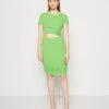 Wal G Cruise Collection Bry Mini Dress - Robe En Jersey - Leaf Green