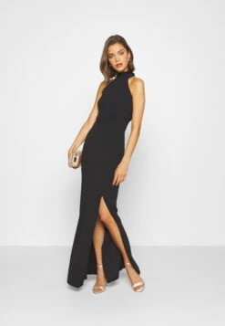 Wal G Sara Halter Neck Maxi Dress - Robe De Cocktail - Black 7 Wal G Sara Halter Neck Maxi Dress - Robe De Cocktail - Black -Wal Mode Promos Soldes Boutique 71d7b8c3e98b45ffbdd9a0f5fab476a6