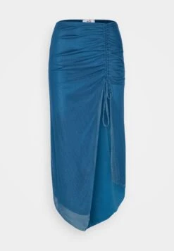 Wal G Roro Midi Skirt - Jupe Crayon - Dark Teal Blue 10 Wal G Roro Midi Skirt - Jupe Crayon - Dark Teal Blue -Wal Mode Promos Soldes Boutique 738f979455d34d23be746139e7e907ae