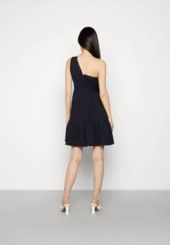 Wal G Janine Skater Dress - Robe En Jersey - Navy Blue -Wal Mode Promos Soldes Boutique 746713095d5b411282b034acb096d845