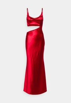 Wal G Sharara Cut Out Dress - Robe De Soirée - Red -Wal Mode Promos Soldes Boutique 76b1b3b173ea4d1889776220e4863885