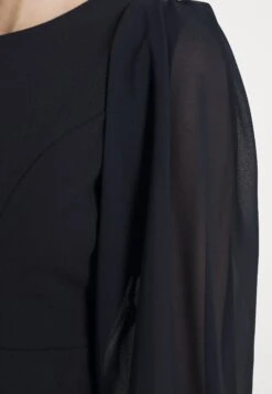 Wal G Kat Sleeve Dress - Robe De Jour - Navy Blue -Wal Mode Promos Soldes Boutique 77221215fe38450bacca5bfbfb3e5b49