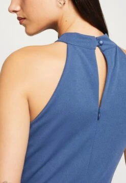 Wal G Hannah Cut Out Maxi - Robe De Cocktail - Denim Blue -Wal Mode Promos Soldes Boutique 7784bf8caf0d4214a49b5f5b4f854220