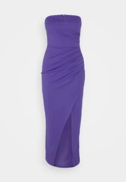 Wal G Gina V Neck Maxi - Robe En Jersey - Purple -Wal Mode Promos Soldes Boutique 7865cd443dc04fdbbb28873429f31e30