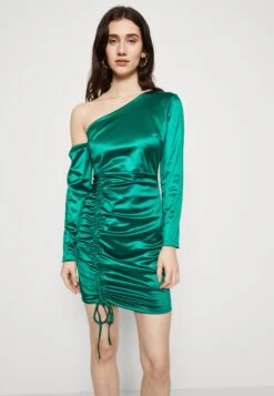 Wal G Party Maggie Gathered Mini - Robe De Soirée - Leaf Green -Wal Mode Promos Soldes Boutique 7a947ba11797458abeab5b255e2715cb