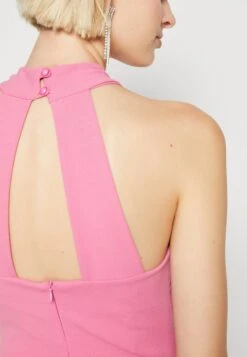 Wal G Indy Cross Neck Maxi - Robe En Jersey - Rose Pink -Wal Mode Promos Soldes Boutique 7b377959d8804dca83f52ceb6366b039