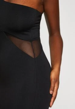 Wal G Zakera Contrast Midi Dress - Robe En Jersey - Black -Wal Mode Promos Soldes Boutique 7c9f429ad0a64db5a068616dea8cc7f5