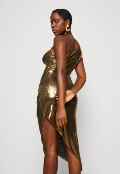 Wal G Hali Tie Back Midi Dress - Robe De Soirée - Gold 9 Wal G Hali Tie Back Midi Dress - Robe De Soirée - Gold -Wal Mode Promos Soldes Boutique 7e3d1c042f784506a8e8063f2bf2bc90