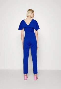 Wal G Liyavi Cape Sleeve - Combinaison - Electric Blue -Wal Mode Promos Soldes Boutique 8124f46b7513487595542b3323bd9b3f