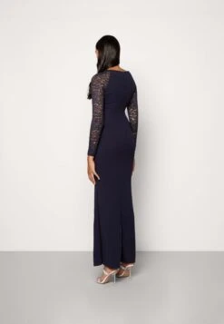 Wal G Sleeve Maxi - Robe De Cocktail - Navy Blue -Wal Mode Promos Soldes Boutique 837c64e22f224803a28e32de73d5b312