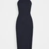 Tamia Cut Out Midi - Robe De Soirée - Navy Blue