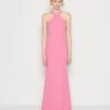 Wal G Indy Cross Neck Maxi - Robe En Jersey - Rose Pink