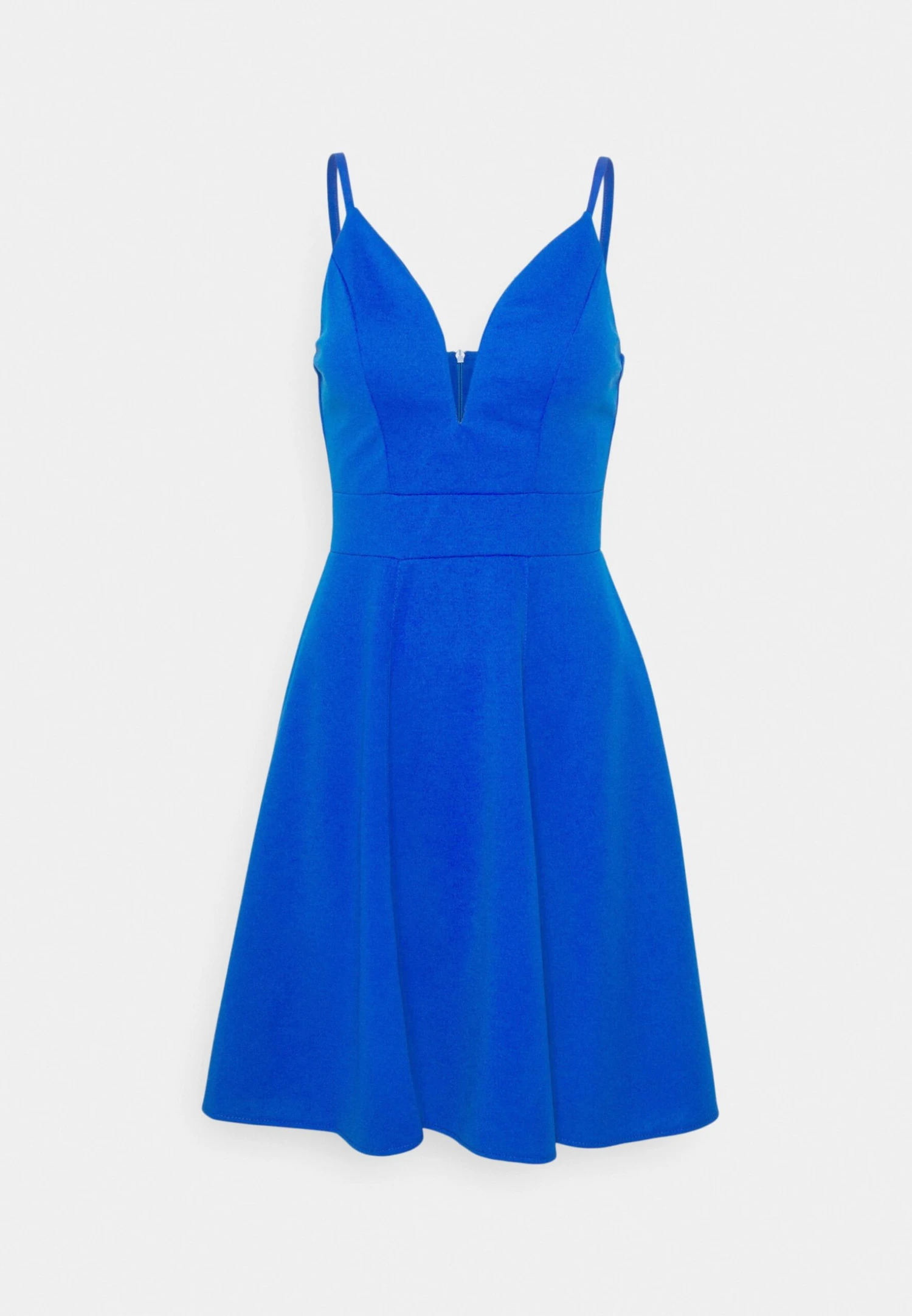 Wal G Vincent Skater Dress - Robe En Jersey - Electric Blue 5 Wal G Vincent Skater Dress - Robe En Jersey - Electric Blue – Image 5