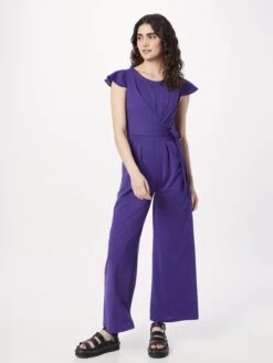 Wal G Combinaisons Longues Combinaison BEBE Femme Bleu Violet -Wal Mode Promos Soldes Boutique 87ccee6e3928783856eabad9216615e0