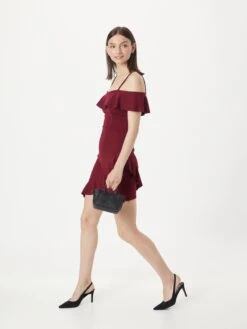 Wal G Mini-robes Robe REVRA Femme Lie De Vin -Wal Mode Promos Soldes Boutique 88d7fce99c80ed04e9cdf561fe9794e8