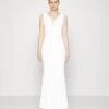 Wal G Wgxzl Wedding - Henny V Neck Maxi Dress - Robe De Cocktail - White