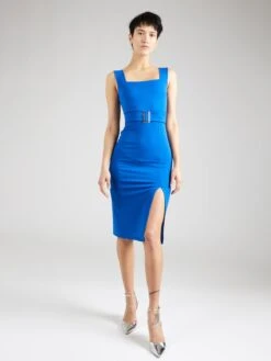 Wal G Robes Midi Robe JUMINA Femme Bleu Roi -Wal Mode Promos Soldes Boutique 8b2fc75729bc2c0a3cba0b4fc8ef3433