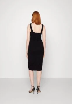 Wal G Embroidered V Neck Rose Midi - Robe De Soirée - Black Floral -Wal Mode Promos Soldes Boutique 8d9dc6f9aeee4395ba69cbbf1fe9397e