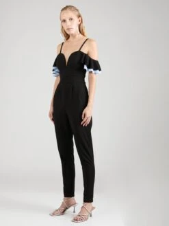 Wal G Combinaisons Longues Combinaison SIMAH Femme Noir 7 Wal G Combinaisons Longues Combinaison SIMAH Femme Noir -Wal Mode Promos Soldes Boutique 8ebc36f80bcdb6f2b8f19f070d055965