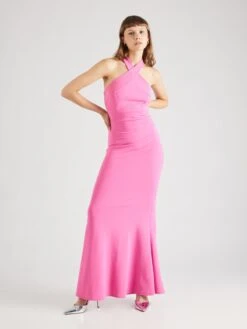 Wal G Robes De Soirée Robe De Soirée INDY Femme Rose -Wal Mode Promos Soldes Boutique 91747dc7f08f733196966ab894f1715c
