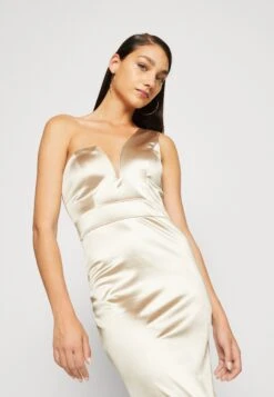 Wal G Evalina One Sleeve Maxi - Robe De Cocktail - Champagne 9 Wal G Evalina One Sleeve Maxi - Robe De Cocktail - Champagne -Wal Mode Promos Soldes Boutique 9346ebbebd34415996d3098c673a1593