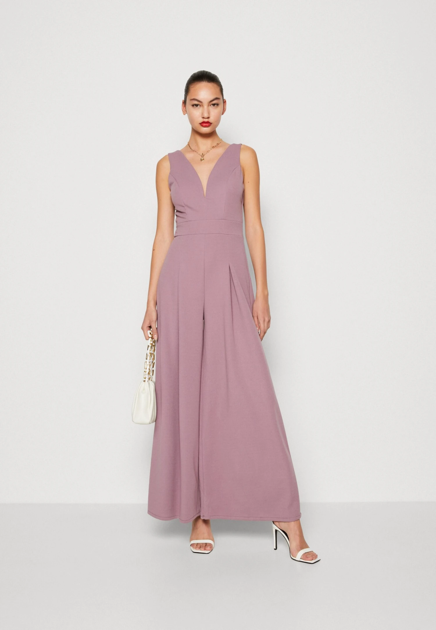 Wal G Jackie Wide Leg - Combinaison - Mauve Pink 2 Wal G Jackie Wide Leg - Combinaison - Mauve Pink – Image 2