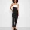 Wal G Janya Contrast Jumpsuit - Combinaison - Black/White