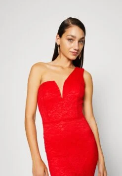 Wal G Jolly Maxi - Robe De Cocktail - Red -Wal Mode Promos Soldes Boutique 9876cb3445584cfba10f9a384ac491ec