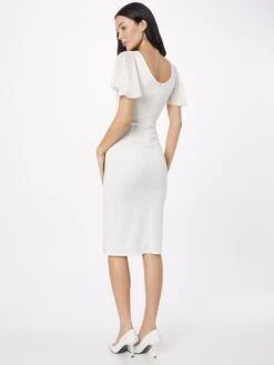 Wal G Robes De Cocktail Robe De Cocktail LEMBERA Femme Blanc -Wal Mode Promos Soldes Boutique 987f9cd643e236ebf9e468f66a77c9ad