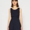 Wal G Jaqueline Skater Dress - Robe En Jersey - Navy Blue