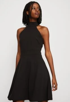 Wal G Annie Halter Skater - Robe En Jersey - Black -Wal Mode Promos Soldes Boutique 9b4f1a9983d8488a8b35482bc4eec472