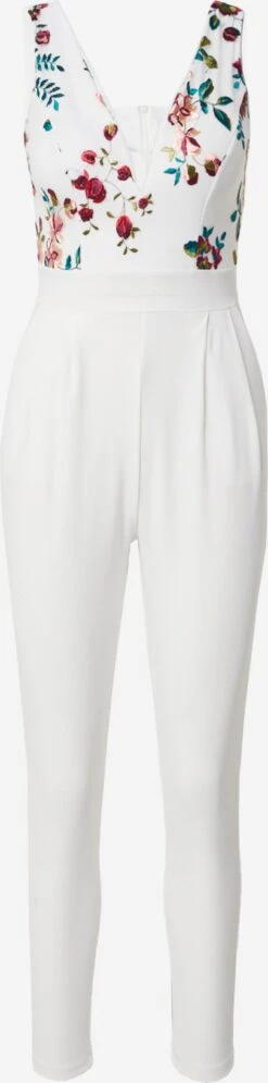 Wal G Combinaisons Longues Combinaison Femme Blanc