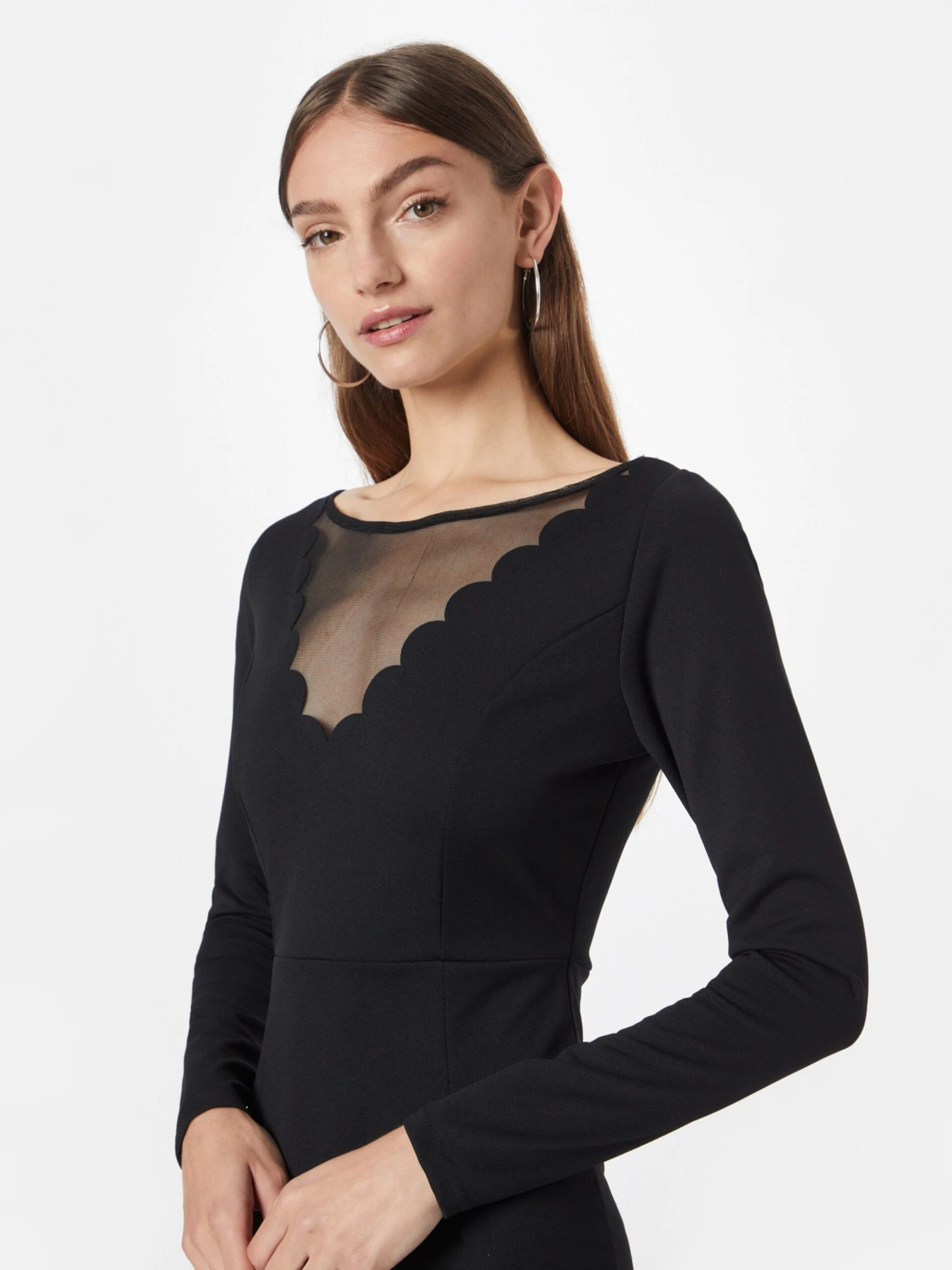 Wal G Robes Midi Robe JESS Femme Noir 2 Wal G Robes Midi Robe JESS Femme Noir – Image 2