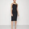 Wal G Jonny Cut Out Midi Dress - Robe De Soirée - Black