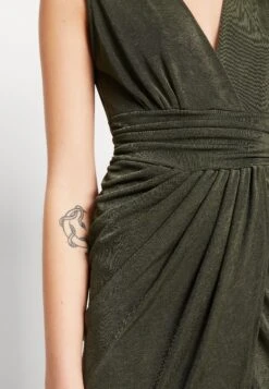 Wal G Safa Rouched Mini - Robe En Jersey - Forest Green -Wal Mode Promos Soldes Boutique a202869ef683474cabd1a4c121d69413