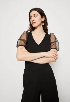 Wal G Matila Bodysuit - T-Shirt Imprimé - Black -Wal Mode Promos Soldes Boutique a262e6a7a4d74cab9b65d22fd4637215